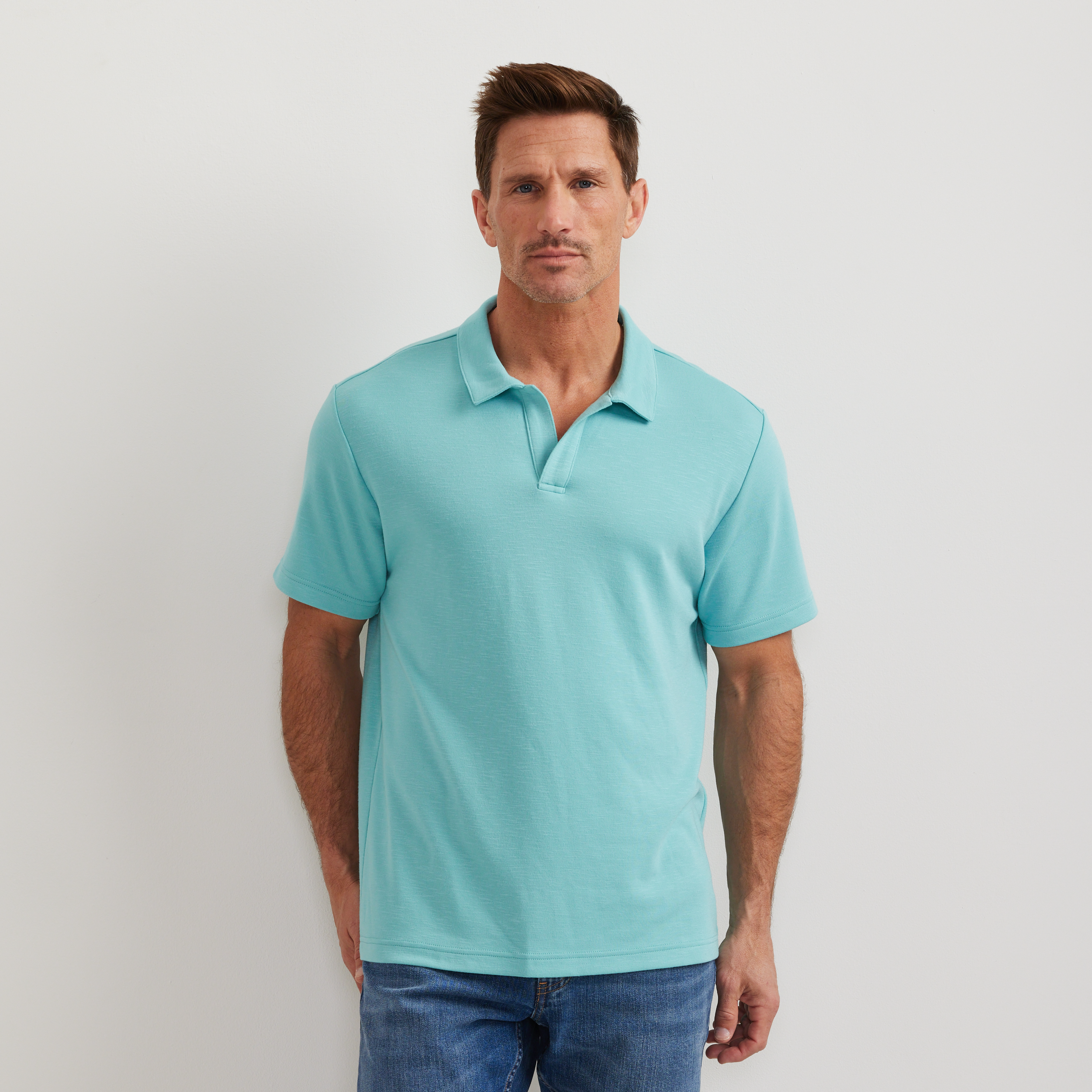 Men's Short Sleeve Journey Modal Polo Shirt