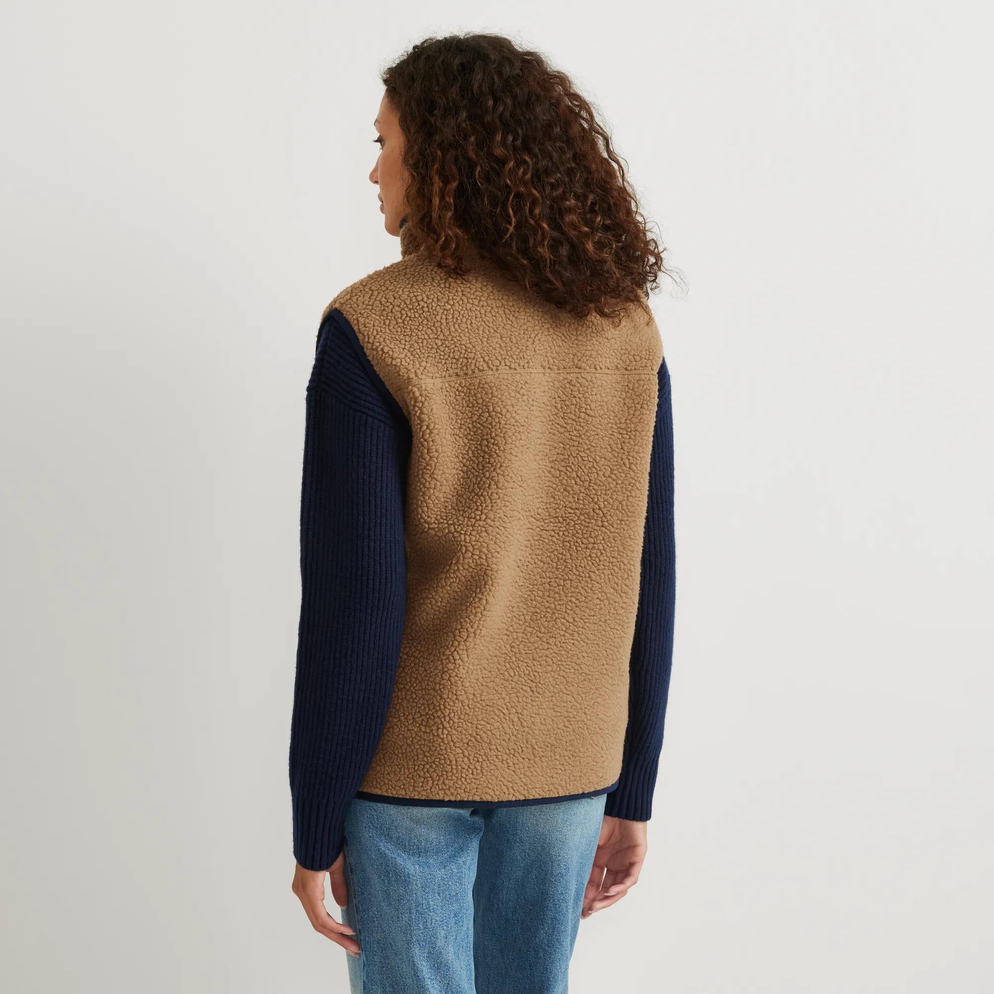 Women's Chilali Faux Shearling Fleece Vest